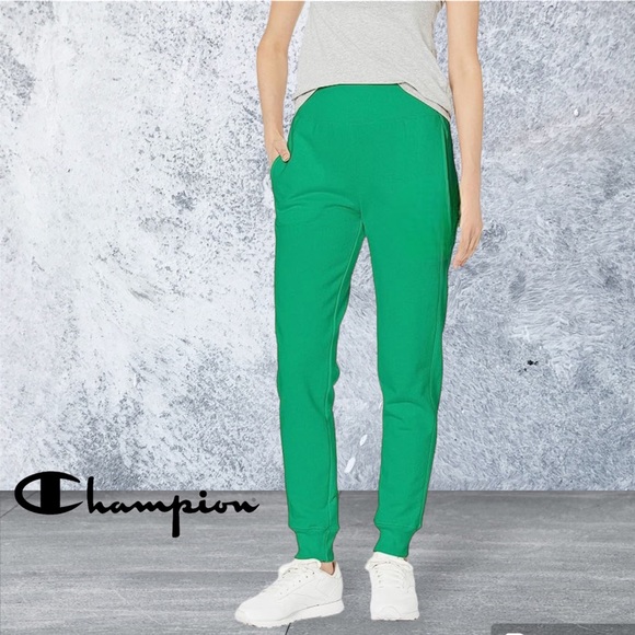 Champion Pants - CHAMPION- Women’s Sweatpants Green, NEW
